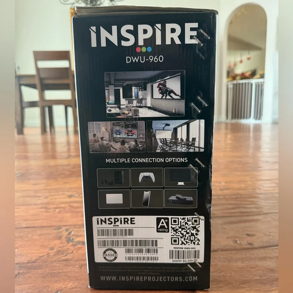Inspire HDTV Theater Commercial Grade Indoor/Outdoor Use